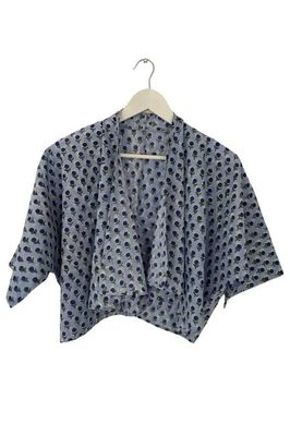 NEW! Block Print Waterfall Bolero No.19