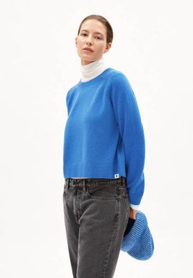DILIRIAA REGLANA STRICKPULLOVER | warmes Blau
