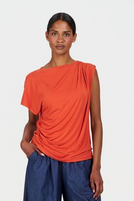 CATE Modal Top - Orange
