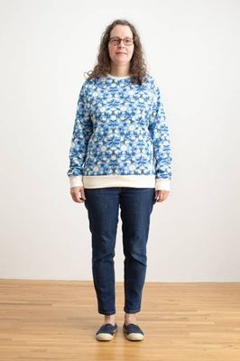 Adult Sweatshirt - Bees Blue