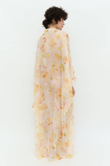 Sakura Caftan Jaune