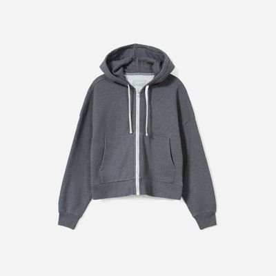 The Track Organic Cotton Hoodie | Dark Heather Grey