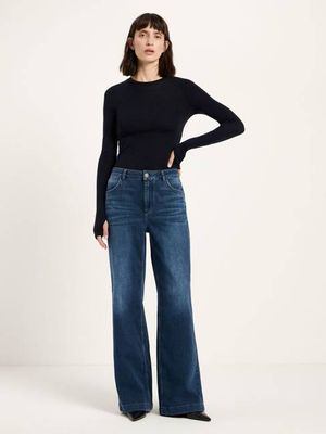 Wide Jeans "SALT" (GOTS)