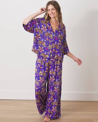 Untamed Tiger - Original Fit Eco Satin Wildest Dreams Set - Grape Soda
