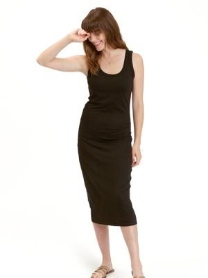 Catelynn Luxe Jersey Midi Tank Dress