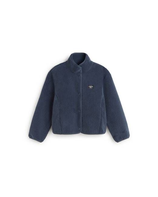 Blue fleece Kourtney jacket