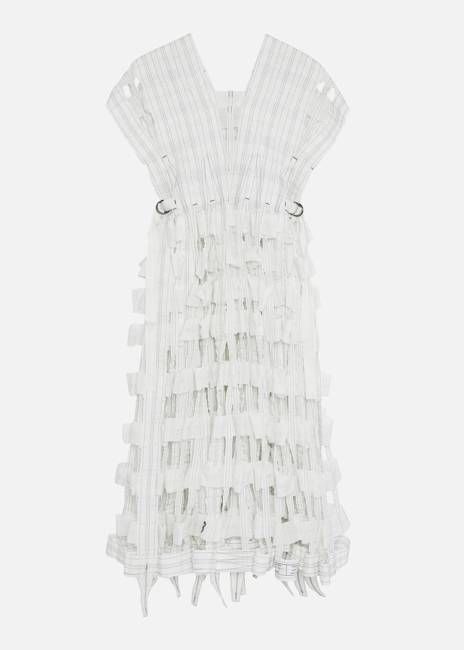 AIR BRAKE DRESS WHITE