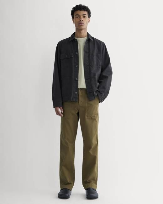 The Canvas Relaxed Pant | Olive