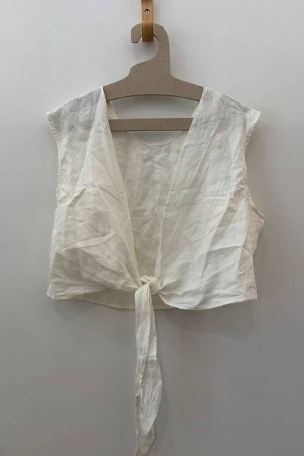 Sample Sale Valentina Top in White