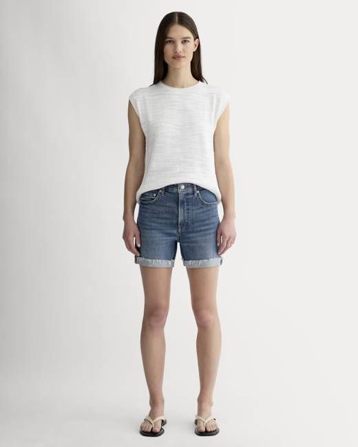 The Cheeky Jean Short | Vintage Blue