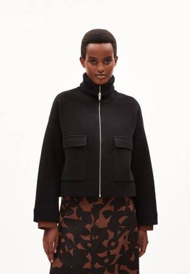 JOANIAAS STRICKJACKE | schwarz-schwarz