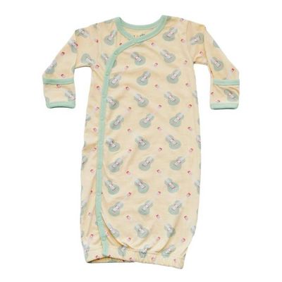 GOTS Certified Organic Cotton Gown - Ukulele