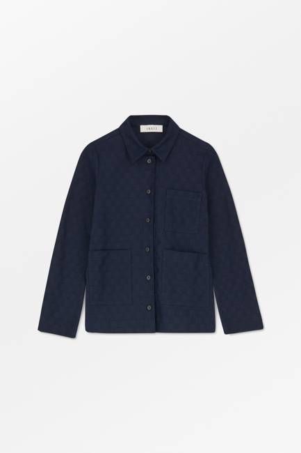 Jon overshirt - Dark navy