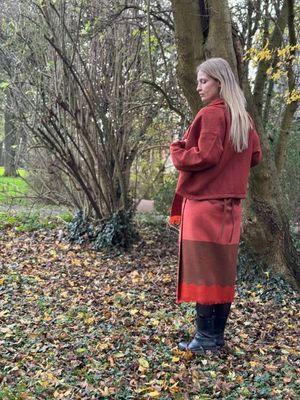 NEW! Forest Ridge Wool Scarf Jacket Aranya