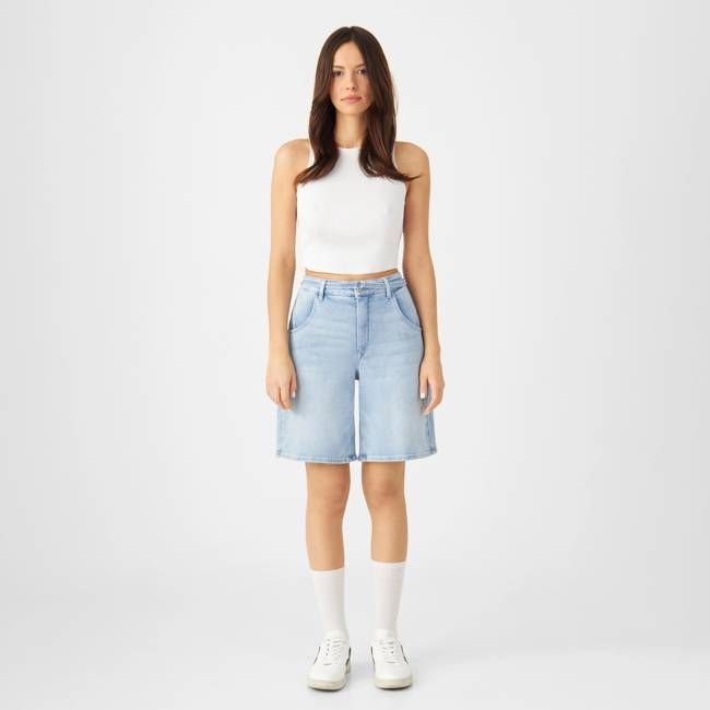 BLINKY Soft Denim - Shorts - Light Blue