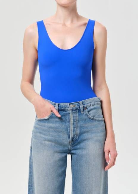 Tora Bodysuit in Cobalt