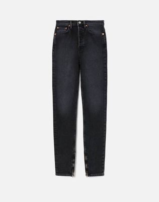 Comfort Stretch Super High Drainpipe - Washed Noir