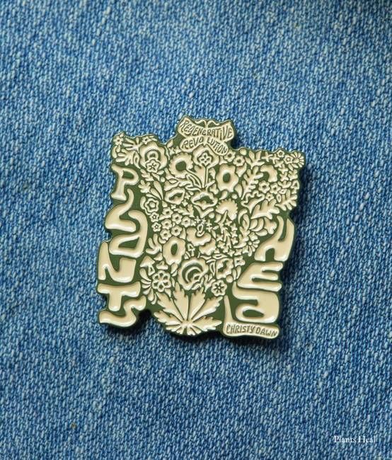 Enamel Pin | Plants Heal