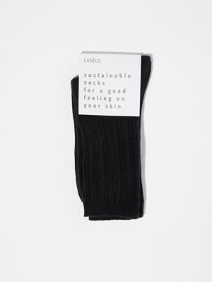Rippenstrick Socken (GOTS)