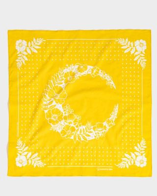 Floral Crescent Bandana