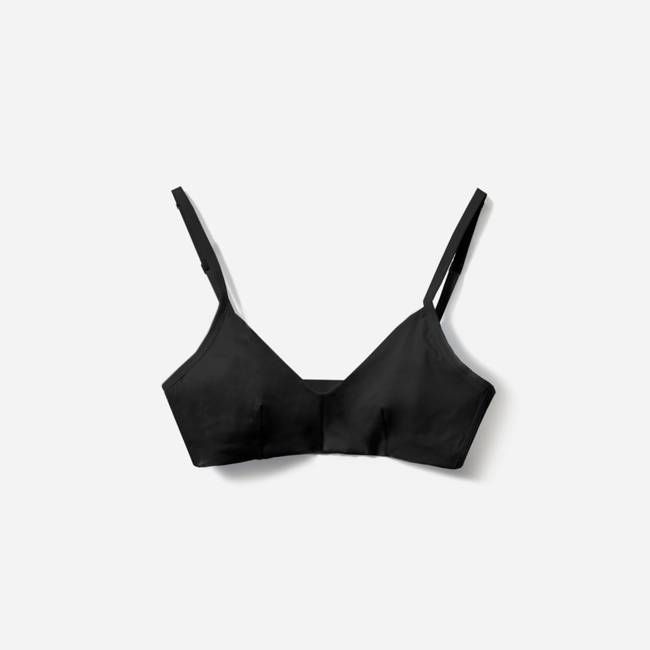 The Cotton Bralette | Black