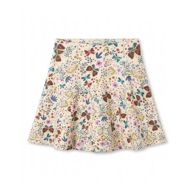 Girls Skort with Pockets: Botanical Floral