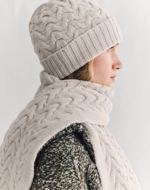The Border Cable Hat - Lait / Archive Sale