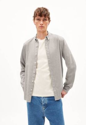QUAASA LANGARMSHIRT | Olivenholz