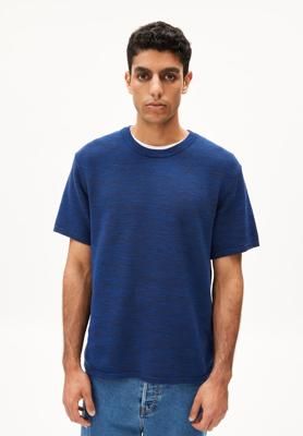 T-Shirts AAMBROSIO in night sky-lapis blue by ARMEDANGELS