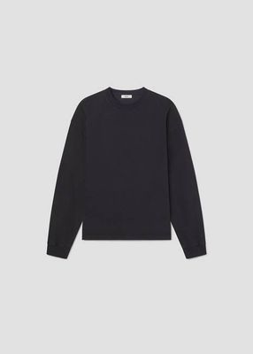 Asha Long Sleeve Mock Neck Tee in Screen