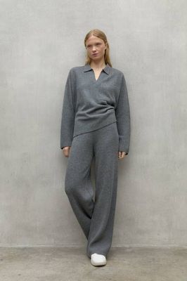 GREY CIPRE TROUSERS