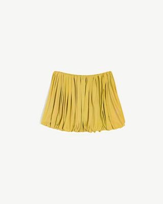 Levi Bubble Skirt Sulphur