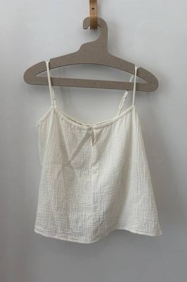 Sample Sale Sofia Top in Cream Gauze