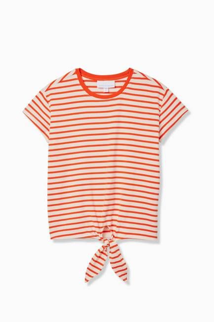 Cabana Stripe Tie Top