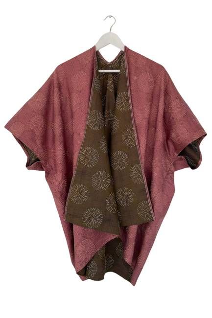 Vintage Silk Trudi Poncho No.65 Jodhpur Edit