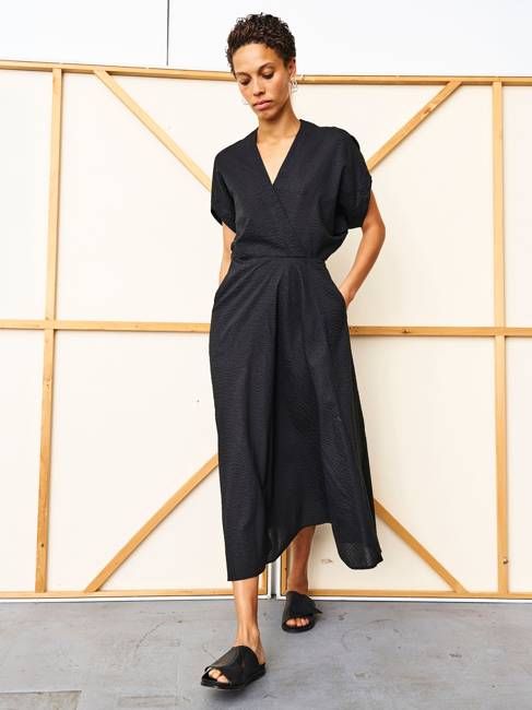 Long Aki Wave Dress