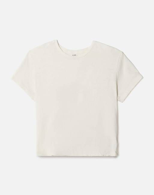 Hanes 1950s Boxy Tee - Vintage White