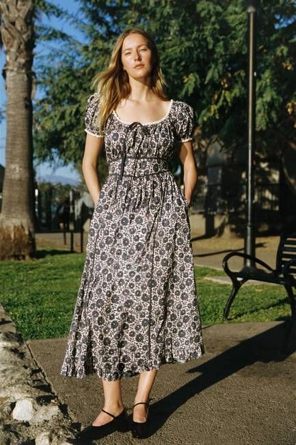 The Carlotta Dress | Aster Fields Navy