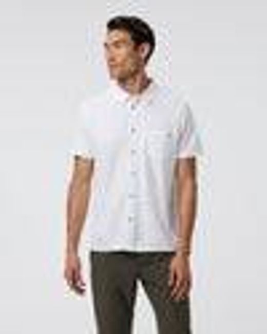 Short Sleeve Ace Button Down | Men's White Shirt | Vuori