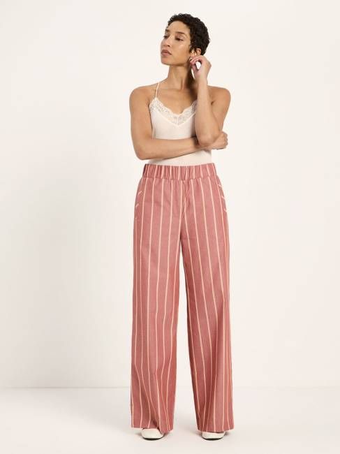 Striped trousers (GOTS)