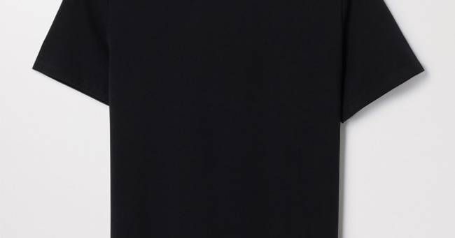 Black T-Shirt | Organic Cotton Crewneck | Asket