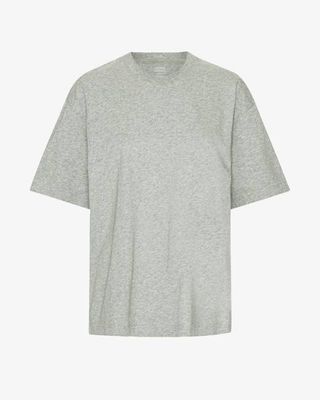 Oversized Organic T-Shirt - Heather Grey