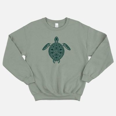 Turtle Carapace Sweatshirt (Unisex)