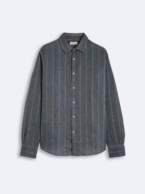 Linen Shirt Lugano Azur