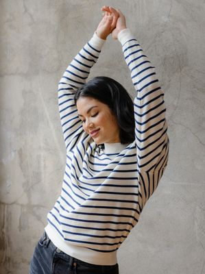 Brea Waffle Sweatshirt