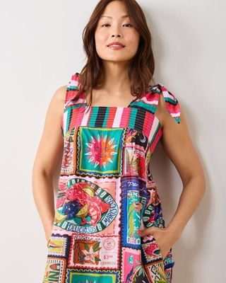 Colorful Coast - Sugar Sand Dress - Vibrant Ink