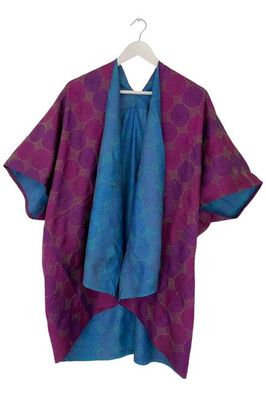 Vintage Silk Trudi Poncho No.85 Jodhpur Edit