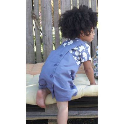 Artist Dress - Indigo