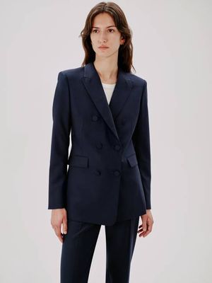 Double-Breasted Jacket - Resale | Navy