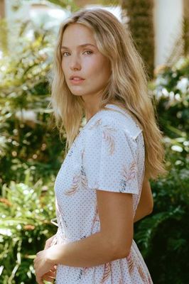 The Dawn Dress Petites | Pampas Bouquet